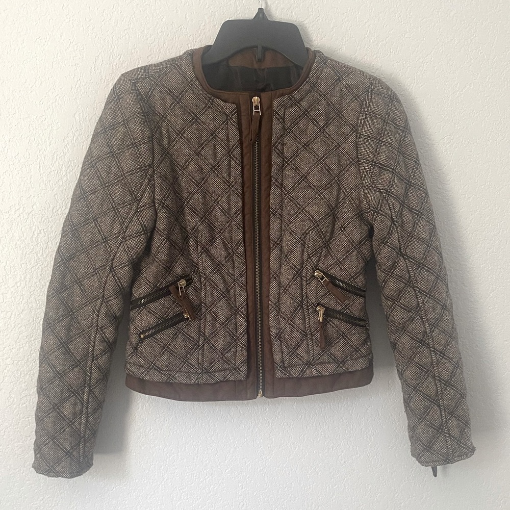 Zara Basic Wool Blend Jacket